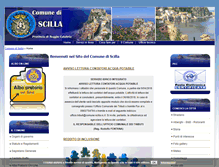 Tablet Screenshot of comune.scilla.rc.it